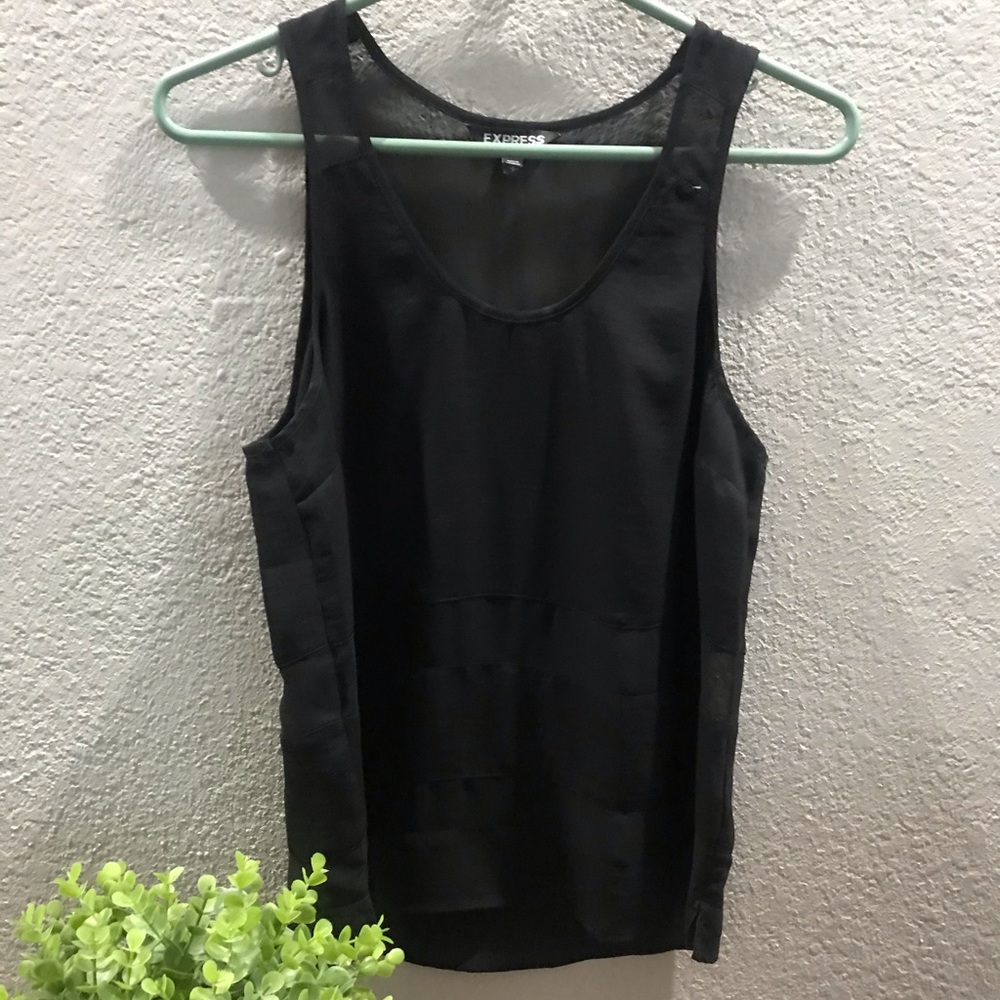 🌵express sheer dressy tank top🌵